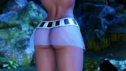 3d areolae athletic athletic_female bob_cut brown_body brown_skin busty egyptian egyptian_female female female_focus female_only hourglass_figure menat_(street_fighter) nipples nudity repinscourge revealing_clothes see-through see-through_clothing short_hair skimpy skimpy_clothes street_fighter street_fighter_v tagme wide_hips
