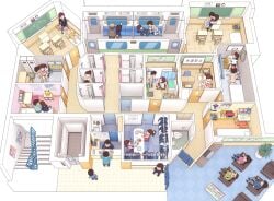 6+boys 6+girls ashtray balding basketball_hoop bedroom breasts business_suit censored chair chalkboard cigarette clothes_hanger commentary_request completely_nude cowgirl_position cross_section curtains desk flower_censor from_above grabbing_another's_ass grabbing_another's_breast grabbing_another's_thighs groping gym_shirt gym_shorts gym_storeroom gym_uniform hair_ribbon highres holding holding_cigarette holding_shower_head hula_hoop infirmary kissing kiyo_(kyokyo1220) laundry_basket lobby locker multiple_boys multiple_girls nude on_bed on_chair original physical_examination pikachu pokemon ponytail prostitution ribbon school_desk school_nurse school_uniform shirt short_hair shorts shower_head showering skirt skirt_suit spread_legs stuffed_animal stuffed_toy suit teacher_and_student toilet train_interior vaulting_horse white_shirt