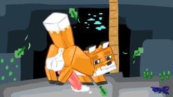 16:9 all_fours animal_genitalia animal_penis anus ass balls big_balls big_penis bodily_fluids canid canine canine_genitalia canine_penis cave cave_background dancing diamond_ore dripping emerald_ore feral fox fox_(minecraft) genital_fluids genitals hi_res knot leaf leaking_precum looking_at_viewer looking_back male mammal microsoft minecraft mojang penis pole pole_dancing precum precum_drip precum_on_ground presenting presenting_anus presenting_balls presenting_hindquarters presenting_penis raised_tail smile smiling_at_viewer solo solo_focus tail texiefox true_fox widescreen xbox_game_studios