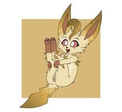 animal_genitalia animal_vulva ass brown_vulva canid canine canine_genitalia canine_vulva eeveelution feet female feral fur furry generation_4_pokemon genitals hair hashi0 hi_res leafeon looking_at_viewer lying mammal nintendo on_front paws pokemon pokemon_(species) presenting presenting_hindquarters pussy simple_background soles solo species tail tongue vulva