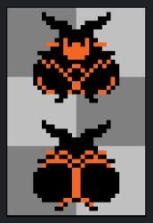 ass big_butt black_body black_border blush blush_lines border bulge colored dark_body darkner deltarune digital_media_(artwork) faucyv flat_colors full-length_portrait huge_butt male monster pixel_(artwork) pixelated pixels portrait shadow_creature shadow_mantle_(deltarune) solo sphere_creature spirit sprite sprite_art sprite_edit third-party_edit undertale_(series)