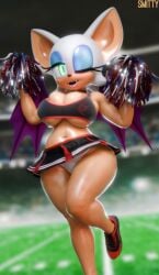 cheerleader huge_breasts logo panties pom_poms rouge_the_bat rouge_the_bat_(nottanji) shadow_the_hedgehog smitty34 wink