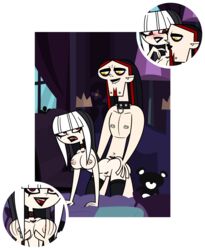 crimson_(tdi) ennui_(tdi) female innie_pussy male mrchillie straight the_ridonculous_race total_drama_island