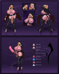 1futa absurdres ass balls barretxiii bimbo biting_lip blonde_hair blue_eyes breasts character_profile collar demon demon_horns demon_tail demon_wings demoness dickgirl drithique erection flaccid foreskin functionally_nude futa_only futanari gigantic_breasts glasses hair hand_on_ass heels high_heels hip_wings holding_breasts hood hoodie horns horsecock hourglass_figure huge_balls huge_breasts huge_cock huge_testicles intersex lipstick long_hair long_penis long_tongue looking_at_viewer looking_back model_sheet mostly_nude nipples nude nude_futanari open_toe_shoes penis penis_grab solo standing succubus tail testicles thick_penis tongue_out uncensored veiny_penis wide_hips wings