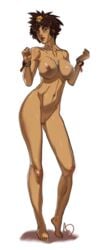 alternate_breast_size barefoot big_breasts breast edit feet female ganassa junior1234 league_of_legends nipples simple_background taliyah tiptoes toenails toes