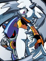 metal sonic from sega by stariolair
