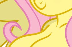 anthro big_breasts breasts close-up female flashequestria fluttershy_(mlp) my_little_pony show_accurate show_accurate_anthro solo solo_female