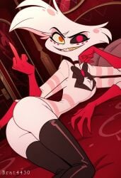 angel_dust_(hazbin_hotel) femboy hazbin_hotel tagme