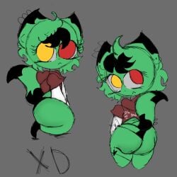 cat_ears cat_girl cat_tail fat_ass femboy furry furry_female green_cat la_gata(artist) red_sweater xd