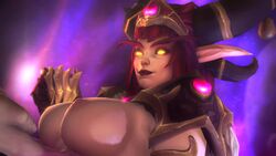 1girls 3d alexstrasza ambrosine92 animated areolae big_breasts blizzard_entertainment bouncing_breasts breasts dragon_aspect female heroes_of_the_storm large_breasts nipples no_sound red_dragonflight red_hair solo_focus source_filmmaker video warcraft world_of_warcraft