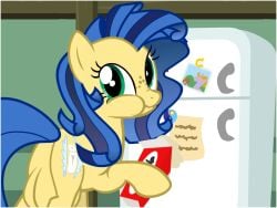 ass big_crotchboobs crotchboobs dead_source eating female flashequestria huge_crotchboobs impossibly_large_crotchboobs indoors looking_back milky_way_(mlp) my_little_pony nose_wrinkle oc oc_only plot pony refrigerator show_accurate solo solo_female tumblr