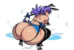 ai_generated ass ass_focus big_ass female huge_ass mullon nameless_character novelai original original_character pussy_juice solo