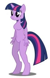 anthro barbie_doll_anatomy belly_button body_horror breasts eldritch_abomination featureless_breasts female flashequestria my_little_pony simple_background solo twilight_sparkle_(mlp) unguligrade_anthro white_background why