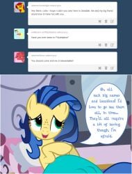 ask_blog crotchboobs dead_source english_text female flashequestria mare milky_way_(mlp) my_little_pony oc oc_only pony solo text tumblr