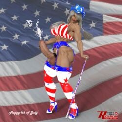 1futa 3d 4th_of_july abs american_flag american_flag_bikini american_flag_hat american_flag_legwear balls big_balls big_penis breasts cum cumshot dickgirl ejaculation erection eyeshadow futa_only futanari garter garter_belt garter_straps grey_hair half_nude heels huge_breasts intersex long_hair looking_at_viewer melanie_redfuta midriff milf muscles muscular muscular_futanari muscular_thighs penis red3dx side_view tanlines tanned thick_penis thick_thighs thighhighs veiny_penis