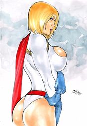 power girl from dc by ed benes studio