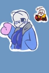 breasts clothed flashing pun_lord sans sans_au sanscest underfell underfell_sans undertale