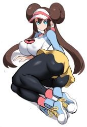 ai_generated big_breasts female female_focus female_only full_body mullon novelai pokemon pokemon_bw2 rosa_(pokemon) solo solo_female thick_thighs