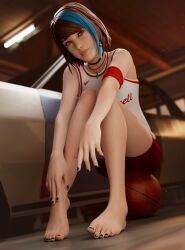 3d feet female hi_res life_is_strange max_caulfield posing tagme ubermachineworks