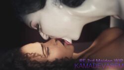 3d alcina_dimitrescu animated blender female futa_on_female futanari kamadeva kissing resident_evil sheva_alomar tagme trailer video