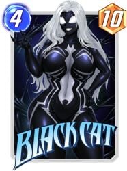 2024 black_cat_(marvel) felicia_hardy living_clothes marvel marvel_comics rikatsuky she-venom spider-man_(series) symbiote