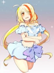 blonde_hair idol nikaidou_saki saki_nikaido zombie zombie_land_saga