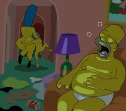 homer simpson from the simpsons by pulpawoelbo