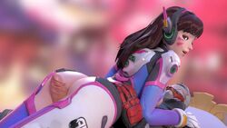 3d animated ass breasts buttjob clothed d.va exposed_ass female foreskin looking_back metssfm moaning overwatch rubbing soldier soldier_76 sound tagme thigh_sex uncut video