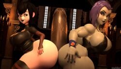 2girls 3d ass big_ass big_breasts breasts bubble_ass bubble_butt bust busty chest curvaceous curvy curvy_figure dc dc_comics demon demon_girl female female_focus goth grey-skinned_female grey_body grey_skin hair half_demon hero heroine hips hotel_transylvania hourglass_figure huge_ass huge_breasts human large_ass large_breasts legs light-skinned_female light_skin mature mature_female mavis_dracula rachel_roth raven_(dc) slim_waist sony_pictures_animation sorceress superhero superheroine teen_titans thick thick_hips thick_legs thick_thighs thighs unski113d vampire vampire_girl vampiress voluptuous voluptuous_female waist wide_hips wide_thighs