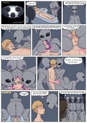 alien alien_abduction alien_girl alien_humanoid american_mythology ass_focus big_breasts black_eyes blonde_hair blonde_male breasts_in_face classic_alien color colored comic comic_page comic_strip cum cum_drip cum_in_pussy cum_inside dialogue emotionless emotionless_female emotionless_sex eyeless eyeless_male folklore foursome gigantic_breasts grey_alien grey_skin hands_on_ass huge_breasts imminent_sex impregnation impregnation_request interspecies licking long_fingers long_tongue monster monster_girl movement_lines mythology north_american_mythology noxshade nude nude_female onomatopoeia plap plap_(sound) public_domain purple_areola purple_nipples purple_tongue repopulation restrained restrained_arms restraints roswell_grey sex telepath text thought_bubble twitter_username urban_legend vaginal_penetration voluptuous voluptuous_female waking_up wobble wobbling_breasts