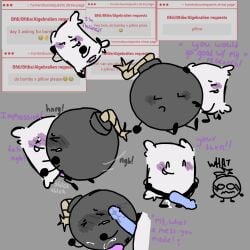 anal anal_insertion anal_juice anal_penetration anal_sex arroused battle_for_dream_island bfdi blush blush_lines blushed_face blushing blushing_female blushing_male blushing_profusely bomby_(bfdi) cancelled caressing caressing_chest creampie creampied cum cum_drip cum_in_pussy cum_inside cum_on_body cum_on_face cum_on_floor cumshot dialogue digital_art digital_drawing digital_drawing_(artwork) digital_media digital_media_(artwork) digital_painting_(artwork) dildo_in_ass dildo_insertion dildo_on_face dildo_penetration dw4evrr eyes_rolling_back flirtatious flirting flirting_look flirty genital_fluids heart-shaped_pupils heart_eyes heart_symbol large_penis legs_apart legs_spread legs_up missionary missionary_position object_show object_shows one_eye_closed one_leg_up osc penetration pillow_(bfdi) precum precum_bubble precum_drip precum_on_penis strap-on strap-on_sex strapon suductive tentacle_in_pussy tentacle_penetration tentacle_penis text thrust_lines thrusting thrusting_forward thrusting_hips thrusting_into_pussy unusual_genitalia