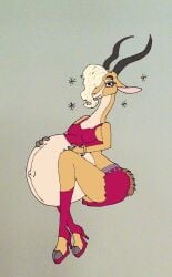 anthro anthro_female deer_girl disney fetal_movement gazelle_(zootopia) hyper_pregnancy kicking_(pregnancy) pregnancy pregnant pregnant_anthro pregnant_belly pregnant_female solo solo_female solo_focus talking zootopia