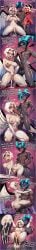 ai_generated angel angel_girl ass balls belly_bulge big_ass big_balls big_boobs big_breasts big_cock big_penis black_body blowjob blue_body blue_eyes boobs breasts cock cock_in_mouth cock_in_pussy cocky69 comic_strip cum cum_drip cum_in_pussy cum_inside cumming cumming_in_pussy cumming_inside cumming_while_penetrating cumshot demon demon_boy demon_horns demon_humanoid demon_tail english_text female fingering_self fit fit_body fit_male fucked fucking full_nelson hazbin_hotel helluva_boss hi_res long_cock long_penis lute_(hazbin_hotel) male moxxie_(helluva_boss) naked naked_female naked_male penis penis_in_mouth penis_in_pussy pussy sexy sexy_body sexy_female sucking_penis text vagina vaginal vaginal_penetration vaginal_sex wet_pussy zalgrath