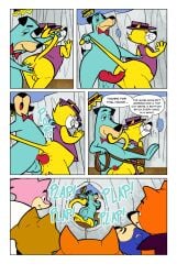 anal anal_penetration anal_sex benny_the_ball bob-jiggles brain_(top_cat) canine_penis choo-choo_(top_cat) comic fancy-fancy_(top_cat) hanna-barbera huckleberry_hound male male_only riding_penis spook_(top_cat) top_cat top_cat_(series)