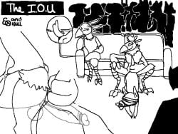 4:3 animated anthro avian balls bdsm being_watched bestiality bird blindfold bondage bone_gag bound canid canine canis covering covering_crotch covering_erection covering_penis crowd cutaway domestic_dog erection exhibitionism feral feral_bondage feral_penetrated foreskin gag gagged genitals group gynomorph gynomorph/male gynomorph_penetrating gynomorph_penetrating_feral humanoid_genitalia humanoid_penis internal intersex intersex/male intersex_penetrating looking_at_another looking_uncomfortable loop male mammal party penetration penis public public_sex qwaxi~lixard sex tail tail_grab throbbing throbbing_penis trio trio_focus voyeur x-ray_view