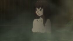 bathing blood-c naked naked_female nipples screencap uncensored_nipples