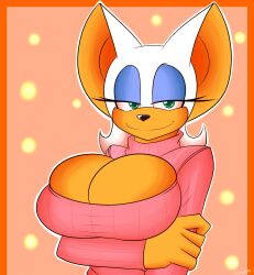 bat breasts female rouge_the_bat sonic_(series) superix