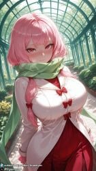 1girls ai_generated big_breasts blush breasts carmilla_(re:zero) curvy curvy_body curvy_female dreamyan_ai embarrassed female female_focus female_only flustered hi_res high_quality high_resolution highres huge_breasts large_breasts long_hair looking_at_viewer pink_hair re:zero_kara_hajimeru_isekai_seikatsu red_eyes solo solo_female solo_focus thick_ass thick_thighs thighs uncensored