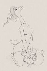 2026 absurd_res antelope anthro areola balls biped bovid breasts butt canid canine claws clothed clothed_anthro clothed_female clothing digital_drawing_(artwork) digital_media_(artwork) disney duo erection faceless_character faceless_male feet female fingers finnick_(zootopia) fox fur gazelle gazelle_(zootopia) genitals hair hi_res horn male mammal navel nipples nude nude_anthro nude_male penis s1m tail toes zootopia