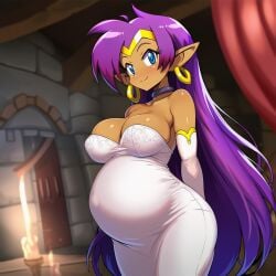 shantae (character) from shantae by lazybonesai