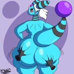 ampharos big_ass big_breasts breasts bubble_butt female furry huge_ass huge_breasts hyper_ass pokemon pokemon_(species) tagme thick_thighs thixxen wide_hips