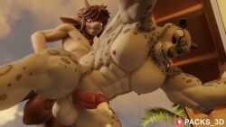 2boys anal_sex animated cumming cumshot dreamworks from_behind kung_fu_panda looking_pleasured male male/male male_only muscular muscular_male packs_3d penetration penis sex sound tagme tai_lung_(kung_fu_panda) video