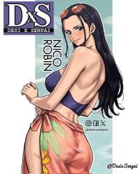 1girls 2d 2d_(artwork) 2d_artwork adult adult_female ass ass_cleavage ass_crack back backboob big_boobs big_breasts bikini bikini_top black-haired_female black_hair blue-eyed_female blue_bikini blue_bikini_top blue_eyes blue_sky_background blue_swimsuit blue_swimwear breasts busty busty_female busty_girl butt closed_mouth_smile curvaceous curvaceous_body curvaceous_female curvaceous_figure curvaceous_hips curvy curvy_ass curvy_body curvy_female curvy_figure curvy_hips dark_hair desixsenpai digital digital_art digital_drawing digital_drawing_(artwork) digital_media digital_media_(artwork) drawing ear_piercing elbows female female_focus female_only fingers gluteal_fold head_tilt hi_res high_res high_resolution highres hourglass_figure large_boobs large_breasts lean_figure long_hair looking_at_viewer looking_back looking_back_at_viewer mature mature_female mature_woman median_furrow narrow_waist nico_robin nipple_bulge one_piece outdoor outdoor_background outdoors outside pierced_ear pink_skirt portrait shoulder_blades shoulders sideboob skirt sky_background slender_body slender_waist slim_female slim_waist smile smiley_face smiling smiling_at_viewer solo standing sunglasses sunglasses_on_forehead sunglasses_on_head swimsuit swimwear thick_ass thick_butt thick_thighs thighs tilted_head upper_body wide_hips woman
