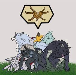 absurd_res anal anal_knotting anal_penetration andromorph anthro anthro_on_feral anthro_penetrated ass_to_ass bandai_namco bestiality campfire_cooking_in_another_world_with_my_absurd_skill canid canine canis claude_abras digimon digimon_(species) digimon_beatbreak fel_(campfire_cooking) feral feral_penetrating feral_penetrating_anthro fuyuki_yamamoto_(odd_taxi) group group_sex hi_res intersex interspecies intraspecies knot knotting link_(wolf_form) male male/male male_penetrated male_penetrating male_penetrating_male mammal monster murasamemon mutual_knotting mythological_canine mythological_creature mythology nintendo odd_taxi orgy penetration penile penile_penetration saikyou_no_shokugyou_wa_yuusha_demo_kenja_demo_naku_kanteishi_(kari)_rashii_desu_yo? sex the_legend_of_zelda tsunagu_hidaka vdrebi werecanid werecanine werecreature weregarurumon werewolf with_you_our_love_will_make_it_through wolf