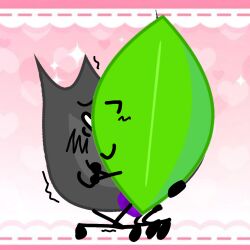 bfdi fireafy firey_(bfdi) leafy_(bfdi) object_show object_show_community object_shows osc tentacle_cock