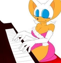 bat breasts female rouge_the_bat sonic_(series) superix