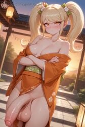 1futa 2026 ai_generated ass balls big_ass big_balls big_breasts big_butt big_penis danganronpa flouzai futa_only futanari highres huge_breasts huge_cock looking_at_viewer penis saionji_hiyoko seductive seductive_look seductive_pose seductive_smile testicles uncensored veiny_penis