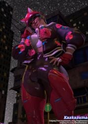 1futa 3d 3d_render asian asian_futa big_balls big_breasts big_penis big_thighs blizzard_entertainment bulge bulge_down_leg bulge_through_clothing bulging_penis fully_clothed futa_focus futa_only futanari green_hair headband headwear huge_cock hung hung_futa hyper_penis jacket japanese kazkazuma kiriko_(overwatch) light-skinned_futa night night_sky outdoors overwatch penis_bulge solo solo_futa thick_thighs