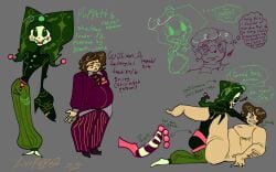 anal_beads charlie_emily doodle fat_ass five_nights_at_freddy's fnaf naked puppet_(fnaf) raped_by_monster regret strap-on william_afton worried_expression younger_penetrating_older