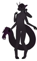 4_arms absurd_res alien alpha_channel antennae_(anatomy) anthro clitoris female fur genitals gills hi_res hybrid michin misterluk multi_arm multi_limb pigeon_(misterluk) solo standing tail veromi vulva